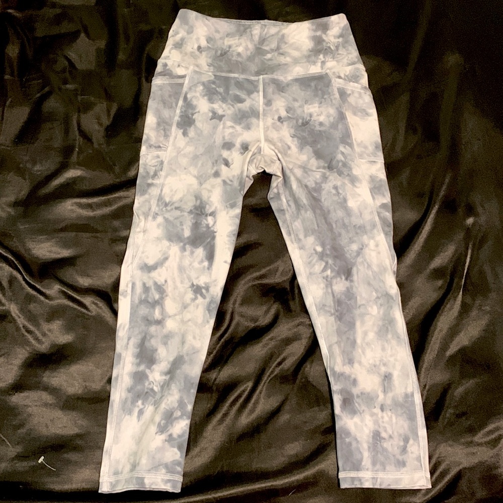 Marble Grey Yoga pants